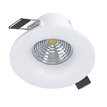 Faretto Incasso Moderno Saliceto Alluminio Bianco Led 6W 580Lm Ip20 Faretto Incasso Moderno Saliceto Alluminio Bianco Led 6W 580Lm Ip20