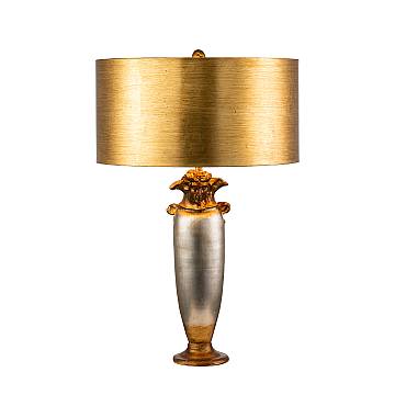 Lampada Da Scrivania Contemporanea Bienville Acciaio Oro 1 Luce E27