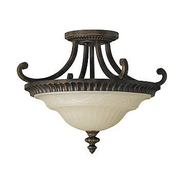 Lampadario Contemporaneo Drawing Room Acciaio Noce Vetro 2 Luci E27