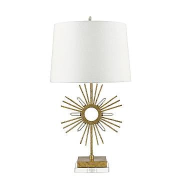 Lampada Da Scrivania Contemporanea Sun King Acciaio Oro Anticato 1 Luce E27 Lampada Da Scrivania Contemporanea Sun King Acciaio Oro Anticato 1 Luce E27