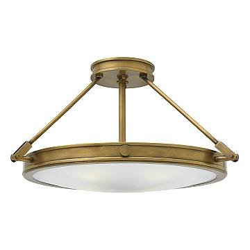 Lampadario Contemporaneo Collier Acciaio Ottone Antico Vetro 4 Luci E14 Lampadario Contemporaneo Collier Acciaio Ottone Antico Vetro 4 Luci E14