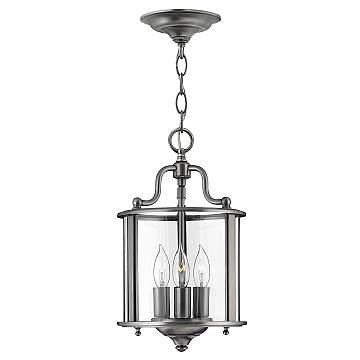 Lampadario Contemporaneo Gentry Acciaio Peltro Vetro 3 Luci E14 Lampadario Contemporaneo Gentry Acciaio Peltro Vetro 3 Luci E14