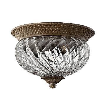 Plafoniera Contemporanea Plantation Acciaio Bronzo Perlato Vetro 2 Luci E27 Plafoniera Contemporanea Plantation Acciaio Bronzo Perlato Vetro 2 Luci E27
