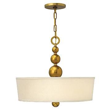 Lampadario Contemporaneo Zelda In Acciaio Ottone Vintage Vetro 3 Luci E27