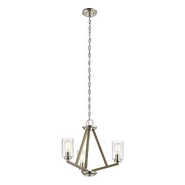 Lampadario Contemporaneo Deryn Acciaio Grigio Antico 3 Luci E27 Lampadario Contemporaneo Deryn Acciaio Grigio Antico 3 Luci E27