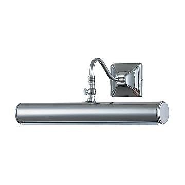 Applique Classica Picture Light Acciaio Cromo Lucido 2 Luci E14 Applique Classica Picture Light Acciaio Cromo Lucido 2 Luci E14