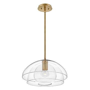 Sospensione Contemporanea Lotus Acciaio Ottone Antico Vetro 1 Luce E27 Sospensione Contemporanea Lotus Acciaio Ottone Antico Vetro 1 Luce E27