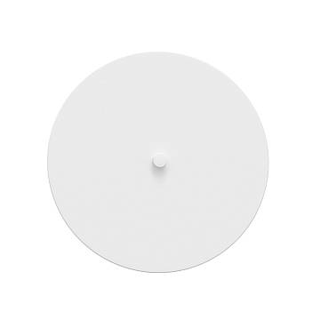 Applique Minimal Ennosigaeo Acciaio Bianco 2 Luci G9