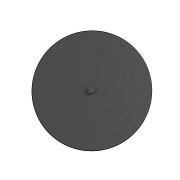 Applique Minimal Ennosigaeo Acciaio Nero 2 Luci G9