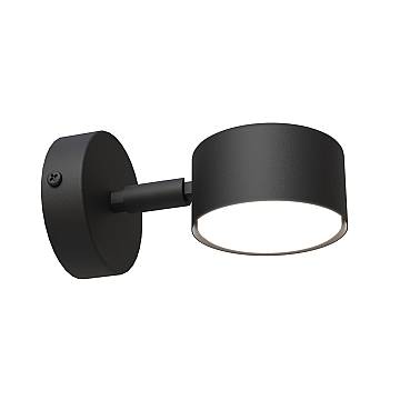 Applique Minimal Dis Pater Acciaio Nero 1 Luce Gx53