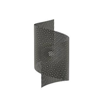 Applique Moderna Shamash 1 Luce Nera