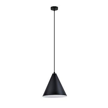 Sospensione Nordica Su 1 Luce In Acciaio Nero