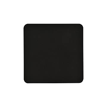 Applique Minimal Quadrata 1 Luce Indiretta Pavaka In Acciaio Nero