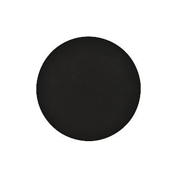 Applique Minimal Tonda 1 Luce Indiretta Pavaka In Acciaio Nero