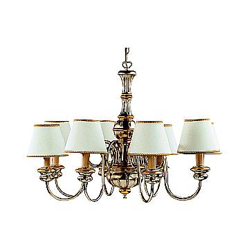 Lampadario In Legno Classico Argento Mecca Con Paralume 8 Luci Cicogna Lampadario In Legno Classico Argento Mecca Con Paralume 8 Luci Cicogna