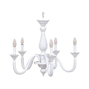 Lampadario In Legno Classico Bianco Opaco 5 Luci Laridi Lampadario In Legno Classico Bianco Opaco 5 Luci Laridi