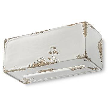 Applique Vintage Vague Vintage Ferro E Ceramica Bianco 1 Luce R7S Applique Vintage Vague Vintage Ferro E Ceramica Bianco 1 Luce R7S
