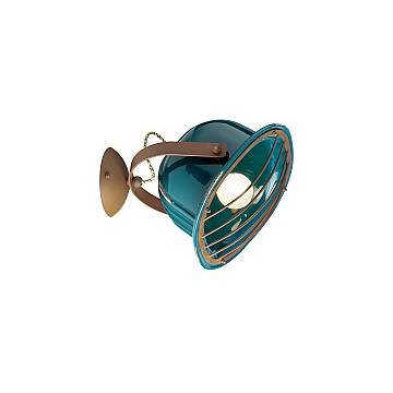 Applique Vintage Industrial Ferro E Ceramica Verde 1 Luce E27 Applique Vintage Industrial Ferro E Ceramica Verde 1 Luce E27