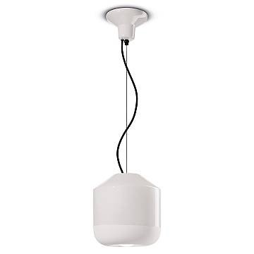 Sospensione Piccola Vintage Decò Bellota Ceramica Bianco Grezzo 1 Luce E27 Sospensione Piccola Vintage Decò Bellota Ceramica Bianco Grezzo 1 Luce E27
