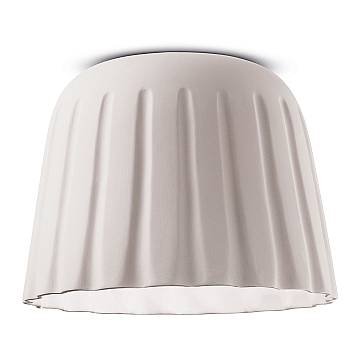Plafoniera Piccola Vintage Decò Madame Gres Ceramica Bianco Naturale 1 Luce E27 Plafoniera Piccola Vintage Decò Madame Gres Ceramica Bianco Naturale 1 Luce E27