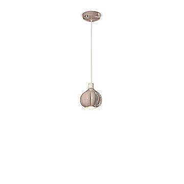 Lampadario Vintage Decò Afoxe' Alluminio Ceramica Grigio Sabbia 1 Luce E14 Lampadario Vintage Decò Afoxe' Alluminio Ceramica Grigio Sabbia 1 Luce E14