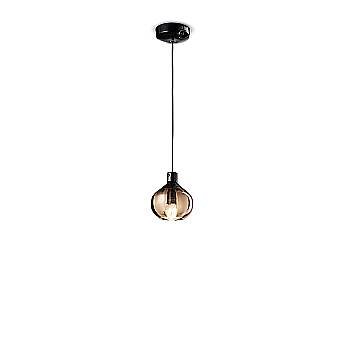 Lampadario Vintage Decò Afoxe' Alluminio Ceramica Vetro Bronzo 1 Luce E14 Lampadario Vintage Decò Afoxe' Alluminio Ceramica Vetro Bronzo 1 Luce E14