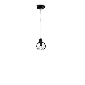 Lampadario Vintage Decò Afoxe' Alluminio Ceramica Cristallo 1 Luce E14 Lampadario Vintage Decò Afoxe' Alluminio Ceramica Cristallo 1 Luce E14