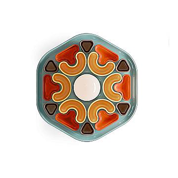 Applique Decò Phytia Ceramica Multicolor 1 Luce E27 C2800