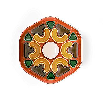 Applique Decò Phytia Ceramica Multicolor 1 Luce E27 C2802