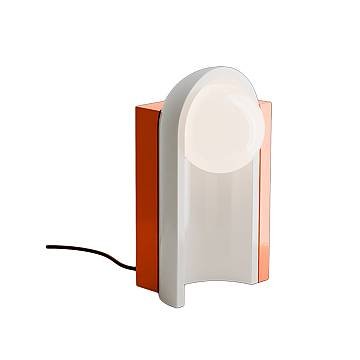 Lampada Da Scrivania Decò Cléo Ceramica Arancio Volpe E Crema 1 Luce E27 Lampada Da Scrivania Decò Cléo Ceramica Arancio Volpe E Crema 1 Luce E27