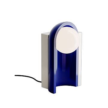 Lampada Da Scrivania Decò Cléo Ceramica Crema E Blu Robot 1 Luce E27 Lampada Da Scrivania Decò Cléo Ceramica Crema E Blu Robot 1 Luce E27