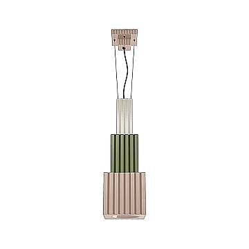 Sospensione Decò Metra Ceramica Multicolor 1 Luce G9 C2831