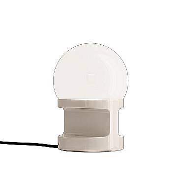 Lumetto Vintage Decò Habea Ceramica Crema 1 Luce E27