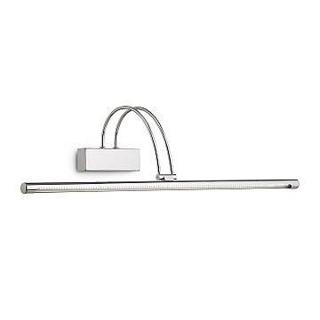 Applique Contemporanea Bow Metallo Cromo Led 8W Luce Calda Applique Contemporanea Bow Metallo Cromo Led 8W Luce Calda