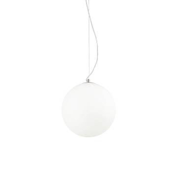 Sospensione Moderna Mapa Vetro Acidato Bianco 1 Luce E27 D30Cm Sospensione Moderna Mapa Vetro Acidato Bianco 1 Luce E27 D30Cm