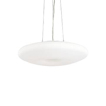 Sospensione Moderna Glory Vetro Bianco 5 Luci E27 D60 Sospensione Moderna Glory Vetro Bianco 5 Luci E27 D60