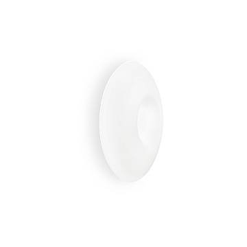 Plafoniera Moderna Glory Vetro Bianco 3 Luci E27 D50Cm