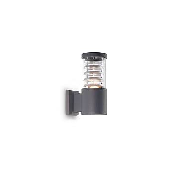 Applique Moderna Tronco Alluminio Antracite 1 Luce E27 Applique Moderna Tronco Alluminio Antracite 1 Luce E27
