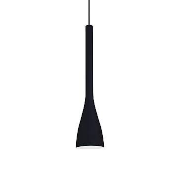 Sospensione Moderna Flut Vetro Nero 1 Luce E14 Small Sospensione Moderna Flut Vetro Nero 1 Luce E14 Small