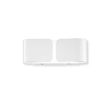 Applique Contemporanea Clip Metallo Bianco 2 Luci G9 3W 3000K Luce Calda Applique Contemporanea Clip Metallo Bianco 2 Luci G9 3W 3000K Luce Calda