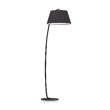Piantana Moderna Pagoda Metallo Nero 1 Luce E27 Piantana Moderna Pagoda Metallo Nero 1 Luce E27