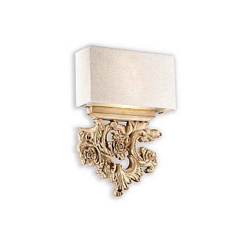 Applique Classica Peter Materie Plastiche Canvas Beige 2 Luci E14 Applique Classica Peter Materie Plastiche Canvas Beige 2 Luci E14
