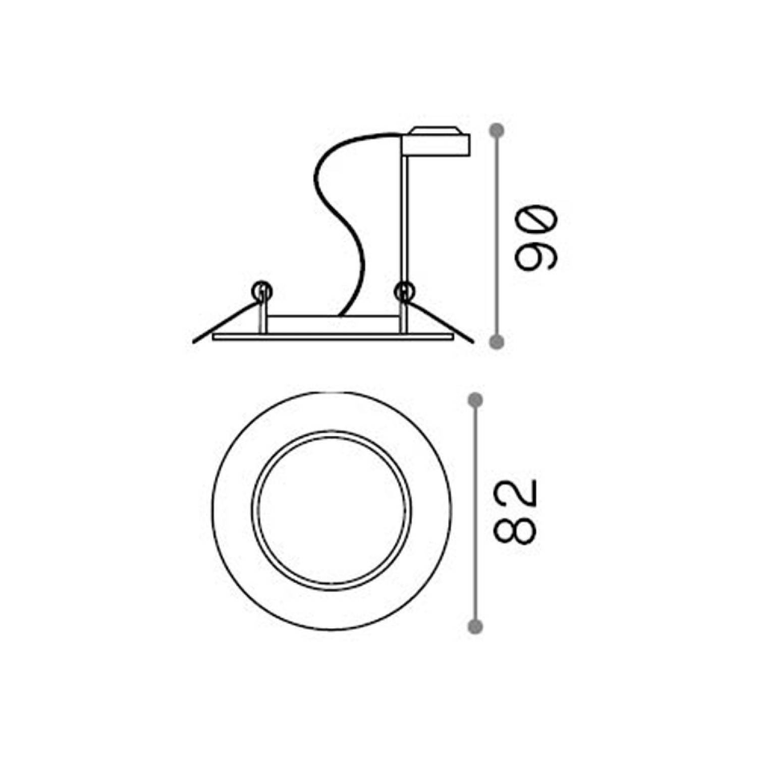 3 Faretti Incasso Swing Metallo Bianco 1 Luce Gu10 3 Faretti Incasso Swing Metallo Bianco 1 Luce Gu10