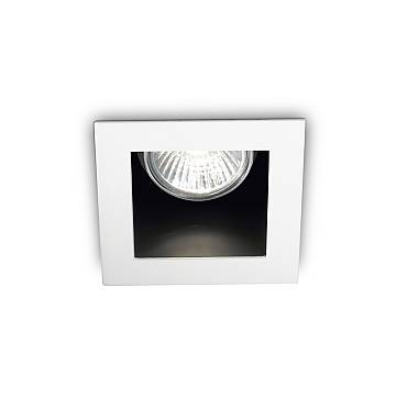 Faretto Incasso Moderno Funky Metallo Bianco 1 Luce Gu10