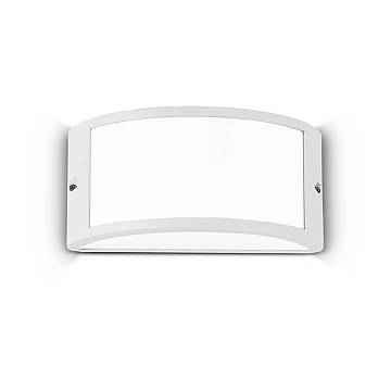 Applique Moderna Rex-1 Alluminio-Materie Plastiche Bianco 1 Luce E27 Applique Moderna Rex-1 Alluminio-Materie Plastiche Bianco 1 Luce E27