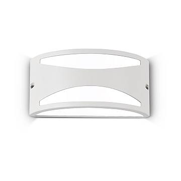 Applique Moderna Rex-3 Alluminio-Materie Plastiche Bianco 1 Luce E27 Applique Moderna Rex-3 Alluminio-Materie Plastiche Bianco 1 Luce E27