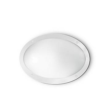Applique Moderna Medea-1 Materie Plastiche Bianco 1 Luce E27