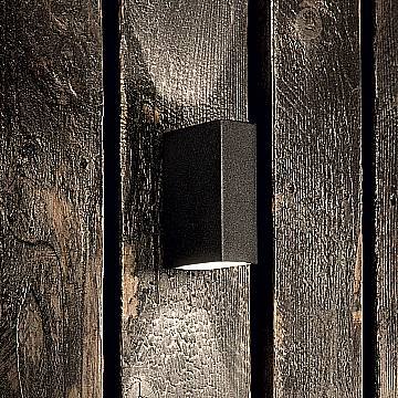 Applique Moderna Tetris-2 Alluminio Antracite 2 Luci G9