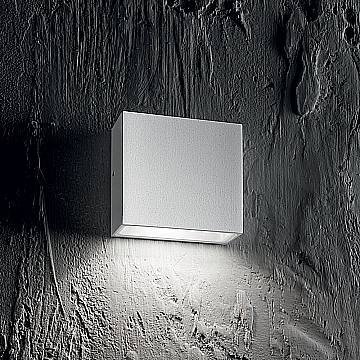 Applique Moderna Tetris-1 Alluminio Bianco 1 Luce G9