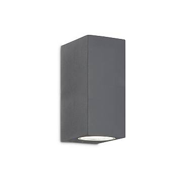 Applique Moderna Up Alluminio Antracite 2 Luci G9 3W 3000K Luce Calda Applique Moderna Up Alluminio Antracite 2 Luci G9 3W 3000K Luce Calda